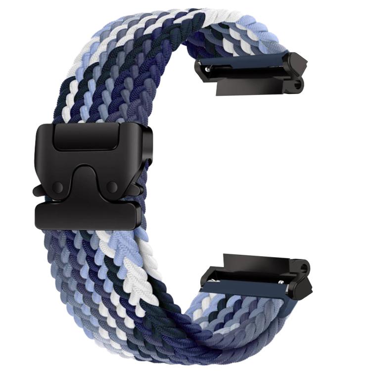 Cinturino per orologio intrecciato con fibbia a scatto da paracadute, For  Amazfit T-Rex 2
