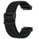 Cinturino per orologio intrecciato con fibbia a scatto da paracadute, For  Amazfit T-Rex 2