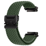 Cinturino per orologio intrecciato con fibbia a scatto da paracadute, For Amazfit T-Rex Pro