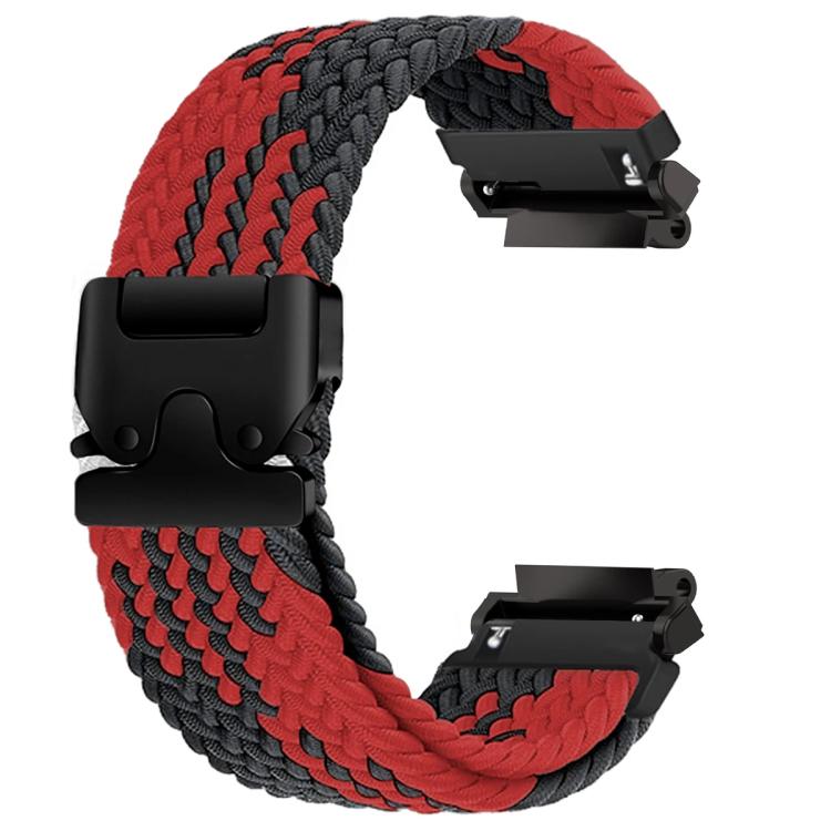 Cinturino per orologio intrecciato con fibbia a scatto da paracadute, For Amazfit T-Rex Pro