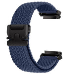 Cinturino per orologio intrecciato con fibbia a scatto da paracadute, For Amazfit T-Rex Pro