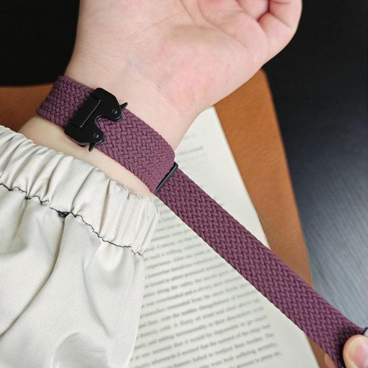 Cinturino per orologio intrecciato con fibbia a scatto da paracadute, For Amazfit T-Rex Pro