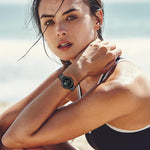 Cinturino per orologio in acciaio inossidabile con fibbia a farfalla e sette perline, For  Amazfit T-Rex 3, For  Amazfit T-Rex 2