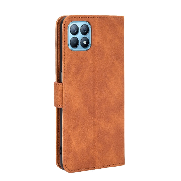 Tinta unita Skin Feel Fibbia magnetica Flip orizzontale Custodia in pelle PU con struttura in vitello con supporto e slot per schede e portafoglio, For OPPO Reno4 SE, For Samsung Galaxy M51(European Version)