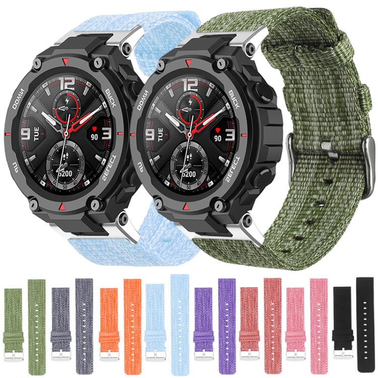 Cinturino per orologio xDfind in tela di nylon, For Amazfit T-Rex 3