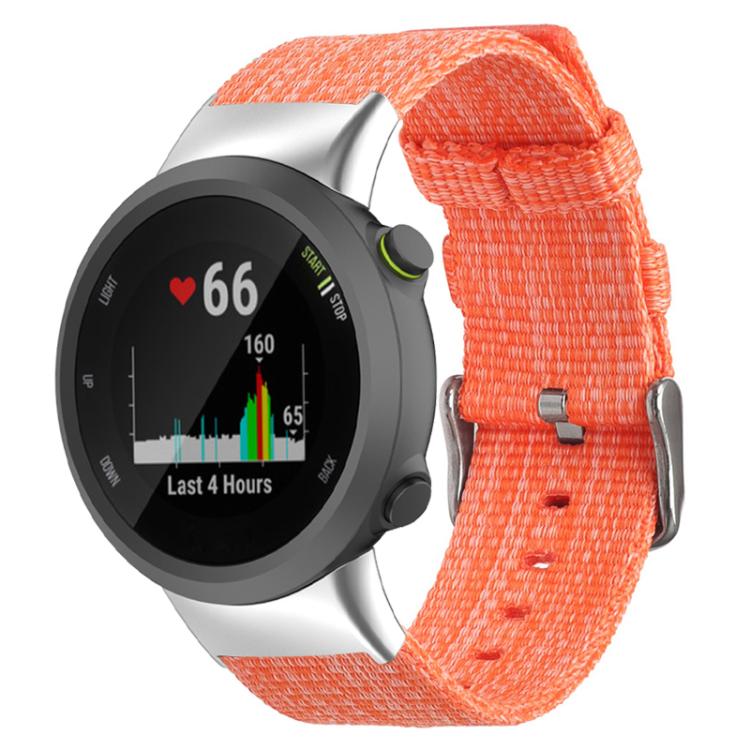 Cinturino per orologio xDfind in tela di nylon, For Garmin Forerunner 45 / 45S / Swim 2