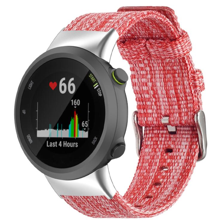 Cinturino per orologio xDfind in tela di nylon, For Garmin Forerunner 45 / 45S / Swim 2