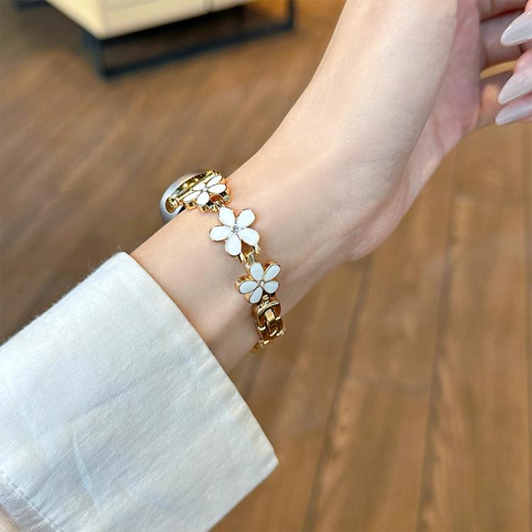 Cinturino per orologio in metallo a forma di petalo di sole xDfind, For Huawei Band 10 / 9 / 8