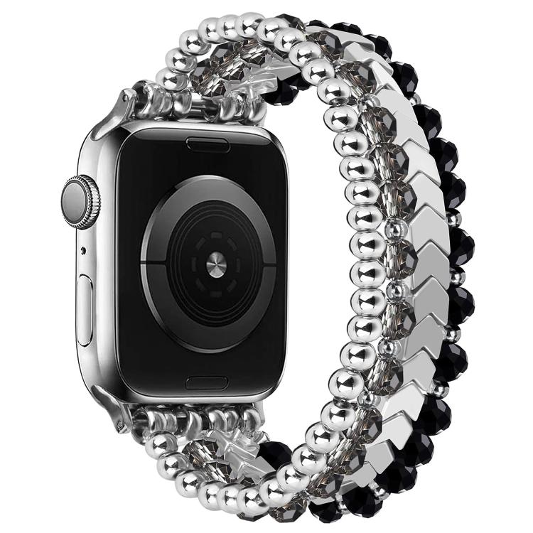 Cinturino per orologio in metallo con perline di cristallo a forma di freccia xDfind, For Apple Watch 42 / 44 / 45 / 46 / 49mm, For Apple Watch 38 / 40 / 41 / S10 42mm