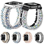 Cinturino per orologio in metallo con perline di cristallo a forma di freccia xDfind, For Apple Watch 42 / 44 / 45 / 46 / 49mm, For Apple Watch 38 / 40 / 41 / S10 42mm