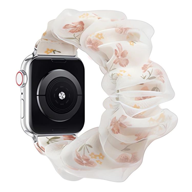 Cinturino per orologio xDfind in organza ibrida a doppio strato di poliestere e poliestere., For Apple Watch 42 / 44 / 45 / 46 / 49mm, For Apple Watch 38 / 40 / 41 / S10 42mm