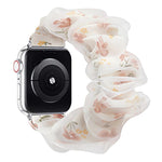 Cinturino per orologio xDfind in organza ibrida a doppio strato di poliestere e poliestere., For Apple Watch 42 / 44 / 45 / 46 / 49mm, For Apple Watch 38 / 40 / 41 / S10 42mm