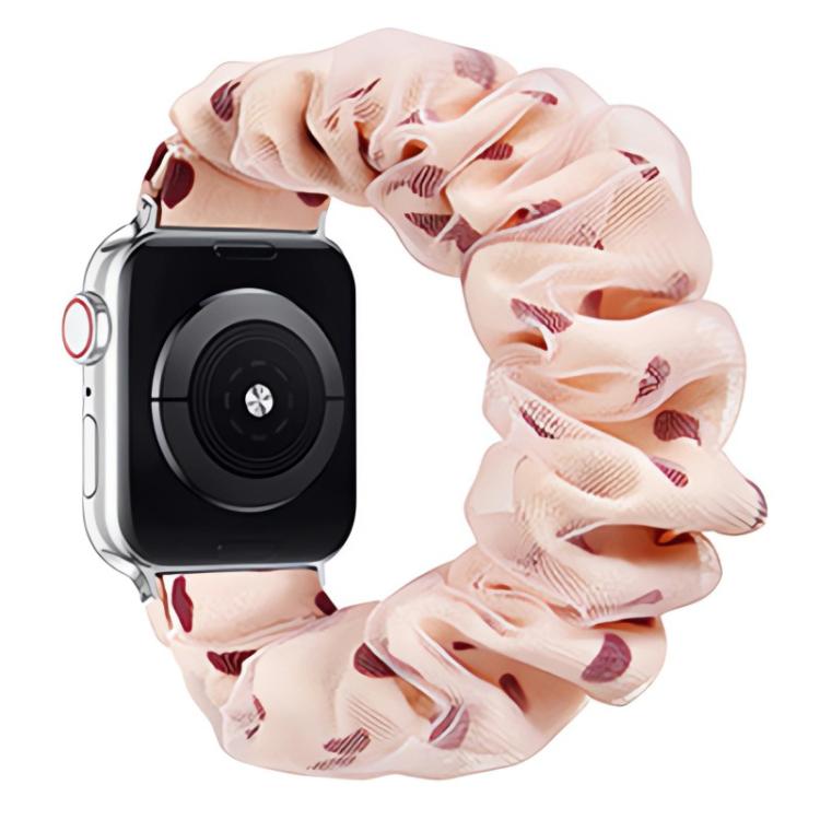 Cinturino per orologio xDfind in organza ibrida a doppio strato di poliestere e poliestere., For Apple Watch 42 / 44 / 45 / 46 / 49mm, For Apple Watch 38 / 40 / 41 / S10 42mm
