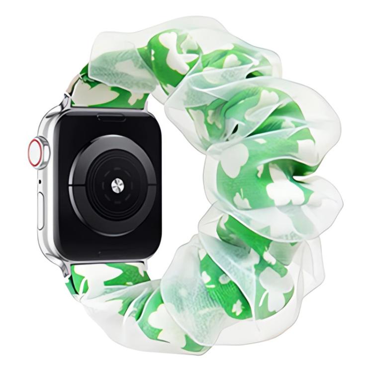 Cinturino per orologio xDfind in organza ibrida a doppio strato di poliestere e poliestere., For Apple Watch 42 / 44 / 45 / 46 / 49mm, For Apple Watch 38 / 40 / 41 / S10 42mm