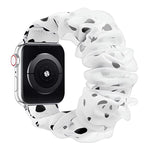 Cinturino per orologio xDfind in organza ibrida a doppio strato di poliestere e poliestere., For Apple Watch 42 / 44 / 45 / 46 / 49mm, For Apple Watch 38 / 40 / 41 / S10 42mm