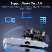 COMFAST CF-P50 Driver-free Gigabit Network Card Built-in PCI-E Ethernet LAN Adapter For Desktop Computers, CF-P50