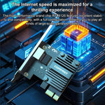 COMFAST CF-P50 Driver-free Gigabit Network Card Built-in PCI-E Ethernet LAN Adapter For Desktop Computers, CF-P50