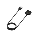 Per Fitbit Versa 3 / Fitbit Sense Smart Watch Caricatore magnetico portatile per culla Cavo di ricarica USB, 1m, 30cm