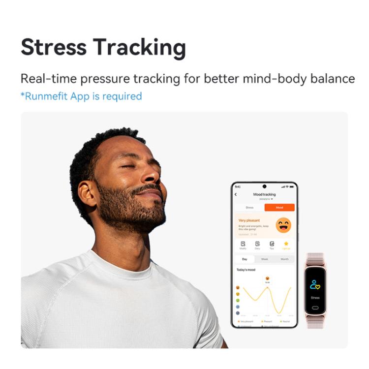 Braccialetto intelligente GTL1 con schermo TFT da 0,96 pollici per il monitoraggio della frequenza cardiaca e fitness tracker.