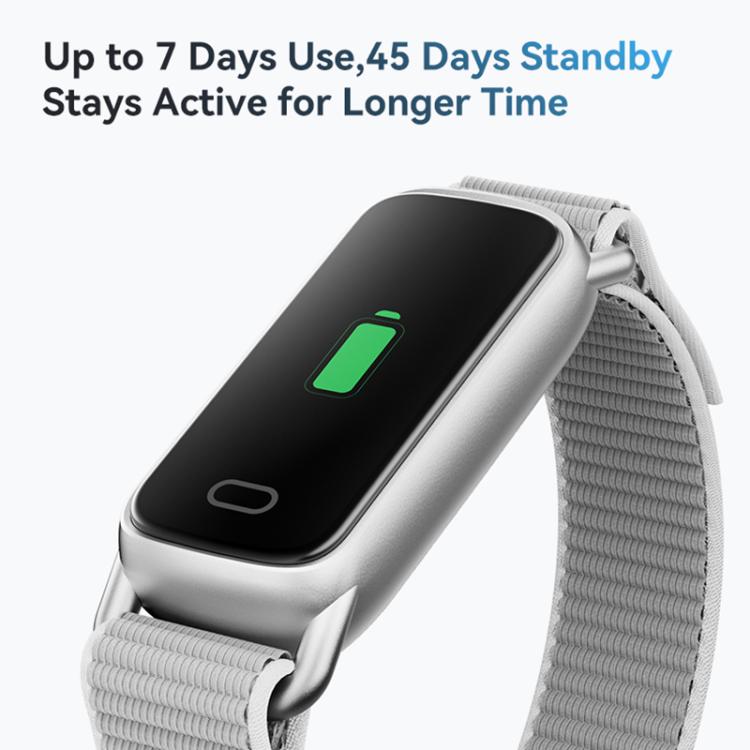 Braccialetto intelligente GTL1 con schermo TFT da 0,96 pollici per il monitoraggio della frequenza cardiaca e fitness tracker.