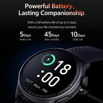Smartwatch fitness tracker GTR3 con schermo AMOLED da 1,43 pollici e supporto per il monitoraggio della frequenza cardiaca.