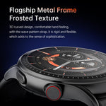 Smartwatch fitness tracker GTR3 con schermo AMOLED da 1,43 pollici e supporto per il monitoraggio della frequenza cardiaca.