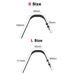 Cinturino sportivo in silicone con fibbia argentata per Garmin Vivofit 4 xDfind., S, L