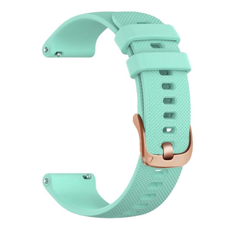 Cinturino sportivo in silicone con fibbia color oro rosa xDfind per Garmin Vivoactive 5 / Venu / Forerunner 165., 22mm