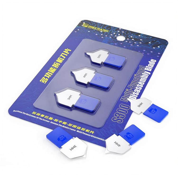 Set di lame multifunzionali per smontaggio Mechanic S300 3 in 1, Mechanic S300