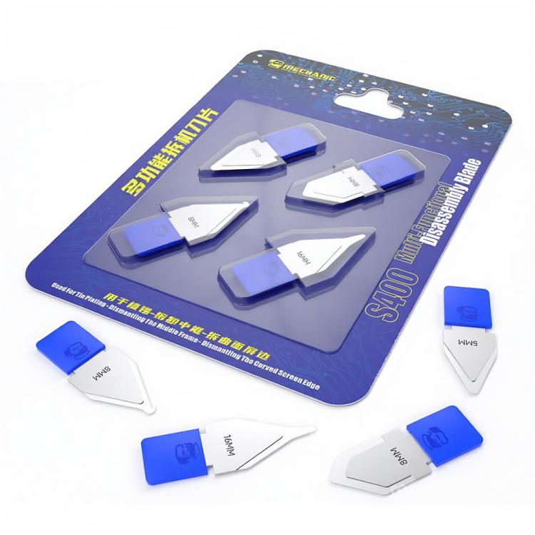 Set di lame multifunzione 4 in 1 per smontaggio Mechanic S400, Mechanic S400