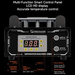Macchina separatore a schermo con controllo della temperatura da 10,5 pollici, modello MC988, con pompa a vuoto, per meccanica., EU Plug, US Plug