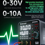 Alimentatore mini multifunzionale ad alta potenza Mechanic DP3010 30V / 10A con ampia gamma di tensione., EU Plug
