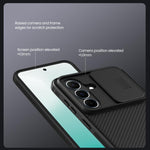 Custodia per telefono NILLKIN Black Mirror Pro Series Camshield per PC, For Samsung Galaxy A37 5G, For Samsung Galaxy A17 5G