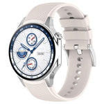 Cinturino per orologio in silicone con fibbia argentata xDfind, For OPPO Watch X / X2 / OnePlus Watch 2