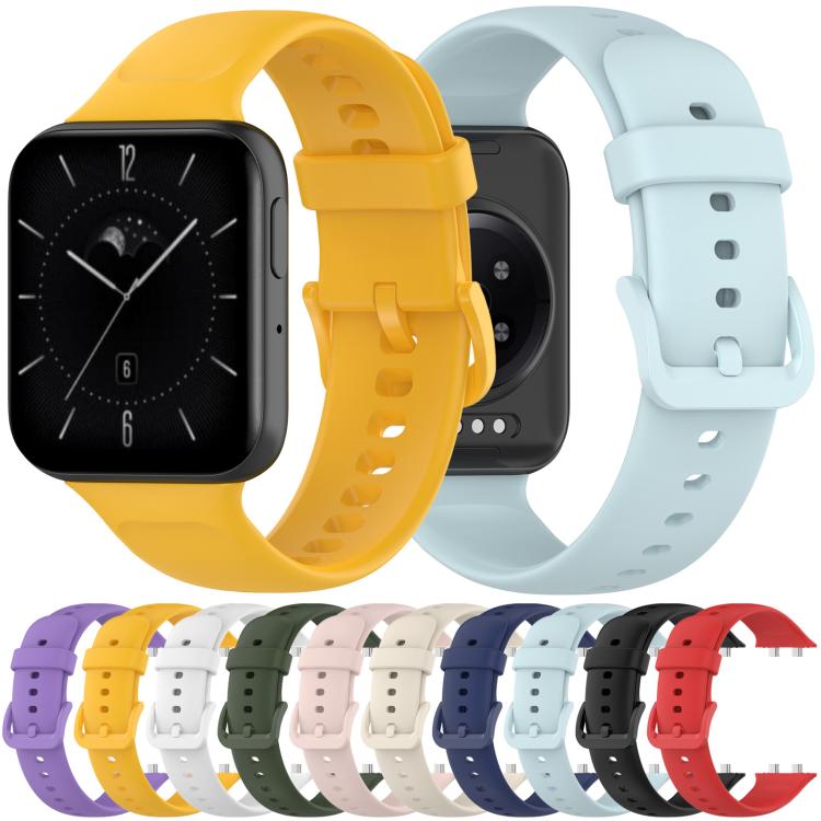 Cinturino per orologio xDfind in silicone tinta unita, For OPPO Watch 3