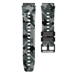 Cinturino per orologio in silicone mimetico xDfind, 22mm