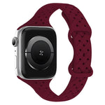 Cinturino per orologio in silicone intrecciato con fibbia a farfalla xDfind, For Apple Watch 42 / 44 / 45 / 46 / 49mm, For Apple Watch 38 / 40 / 41 / S10 42mm