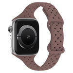 Cinturino per orologio in silicone intrecciato con fibbia a farfalla xDfind, For Apple Watch 42 / 44 / 45 / 46 / 49mm, For Apple Watch 38 / 40 / 41 / S10 42mm