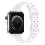 Cinturino per orologio in silicone intrecciato con fibbia a farfalla xDfind, For Apple Watch 42 / 44 / 45 / 46 / 49mm, For Apple Watch 38 / 40 / 41 / S10 42mm