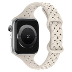 Cinturino per orologio in silicone intrecciato con fibbia a farfalla xDfind, For Apple Watch 42 / 44 / 45 / 46 / 49mm, For Apple Watch 38 / 40 / 41 / S10 42mm