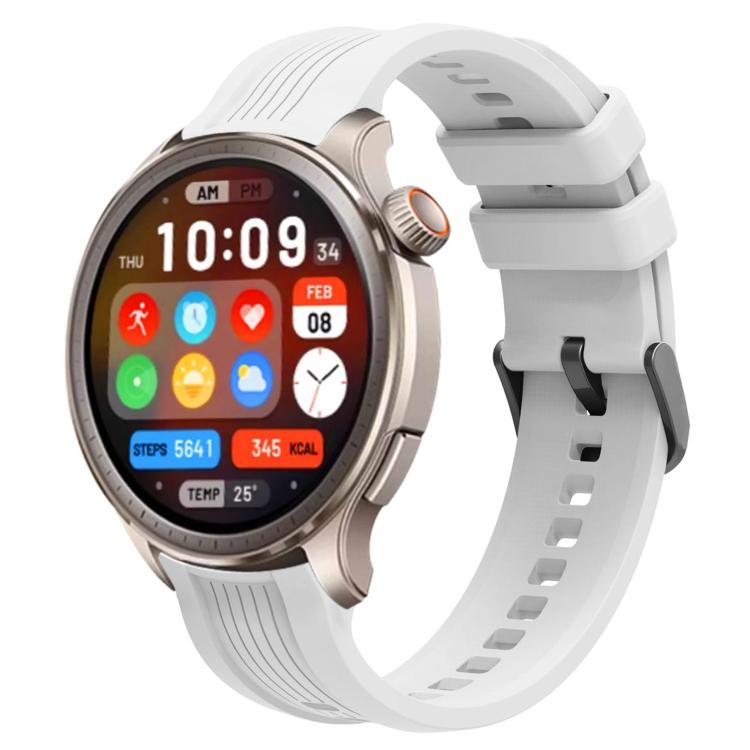 Cinturino per orologio in silicone con fibbia nera xDfind, For Amazfit Balance
