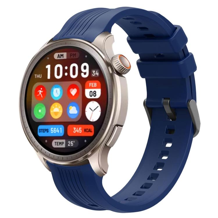 Cinturino per orologio in silicone con fibbia nera xDfind, For Amazfit Balance