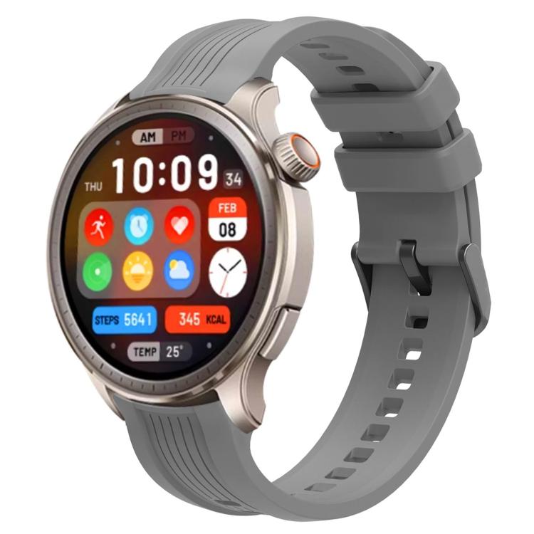 Cinturino per orologio in silicone con fibbia nera xDfind, For Amazfit Balance