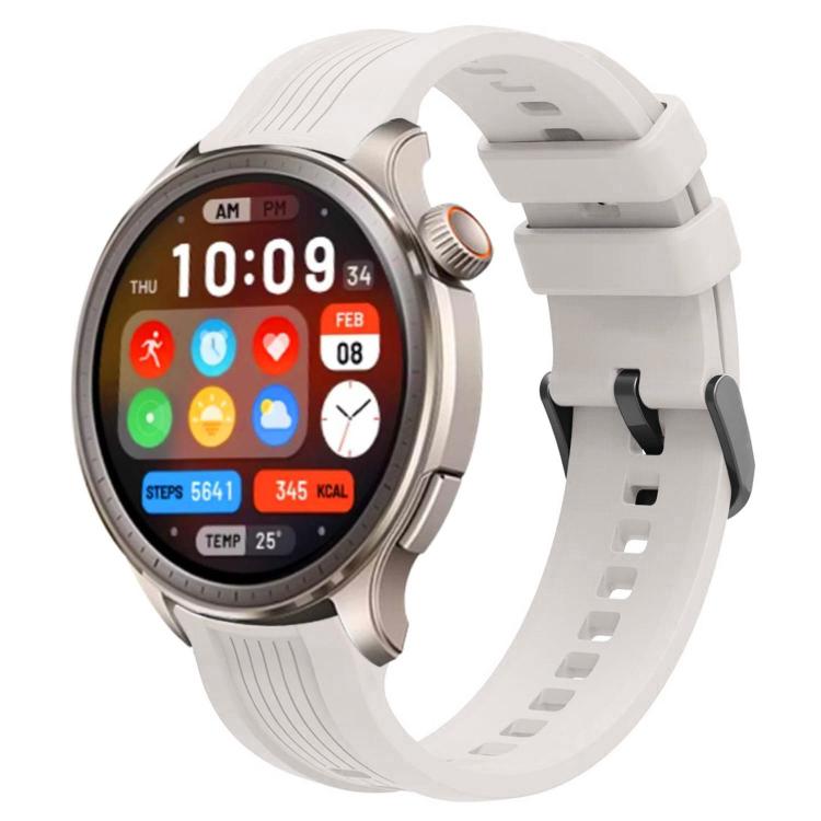 Cinturino per orologio in silicone con fibbia nera xDfind, For Amazfit Balance