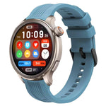 Cinturino per orologio in silicone con fibbia nera xDfind, For Amazfit Balance