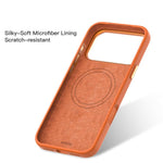 Custodia silicone liquido MagSafe per iPhone 17 Pro Max