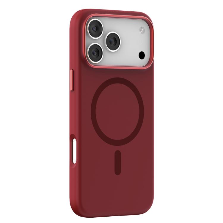 Custodia silicone liquido MagSafe per iPhone 17 Pro Max