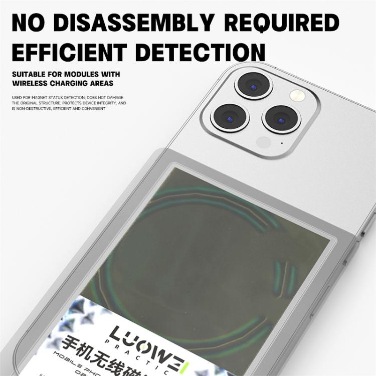 Scheda di osservazione del magnete di ricarica wireless per cellulari Luowei LW-328, LUOWEI LW-328