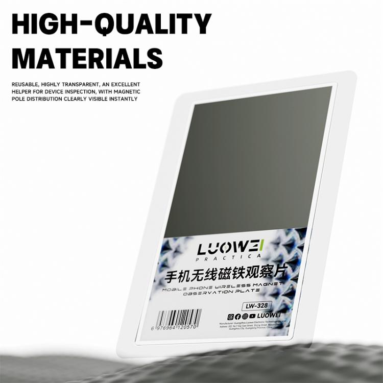 Scheda di osservazione del magnete di ricarica wireless per cellulari Luowei LW-328, LUOWEI LW-328