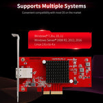COMFAST CF-P100 10G PCI-E Network Card, CF-P100